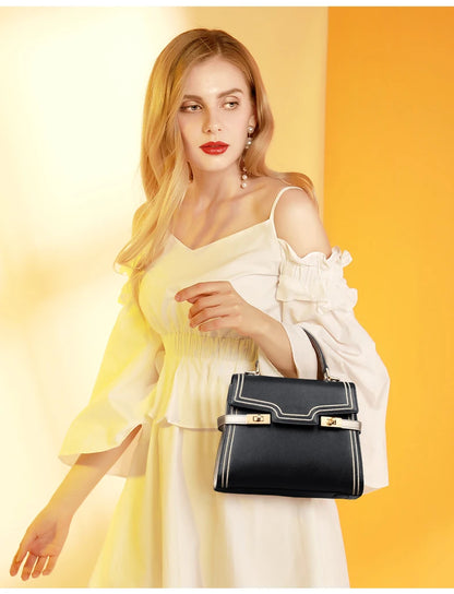 Damen Handtasche mit Crossbody Flap