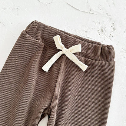 Unisex Baby Outfit Set mit Nette Bär Fleece Hoodie und Hosen