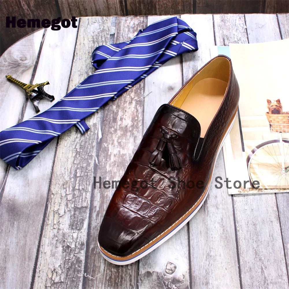 Elegante Herren-Loafer mit dicker Sohle – stilvoll & komfortabel