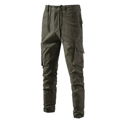 Premium Herren Cargo Hose 100% Baumwolle Mit Vielen Praktischen Taschen