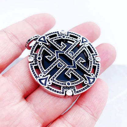 Damen-Charm-Anhänger Amulett magisch Natur Glück aus Sterlingsilber