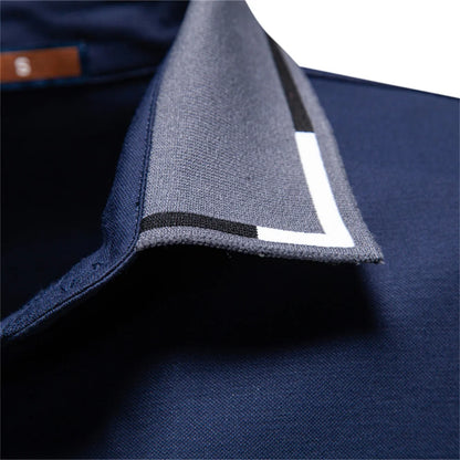 Premium Herren Poloshirt Atmungsaktiv Perfekter Schnitt
