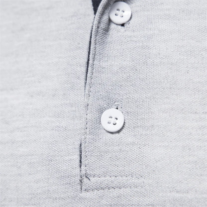 Premium Herren Langarm Polo Shirt Atmungsaktiv Und Elegant Für Business