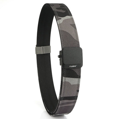 VATLY EDC Tactical Gürtel Herren Nylon Rigid mit Automatik-Schnalle