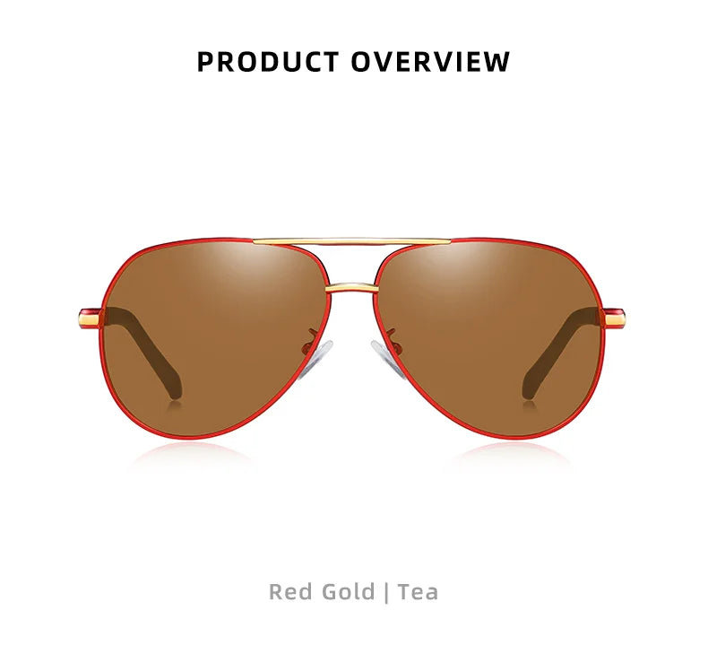 Sonnenbrille Vintage Beschichtung klassisch polarisiert Fahren Herren