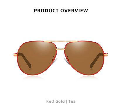 Sonnenbrille Vintage Beschichtung klassisch polarisiert Fahren Herren