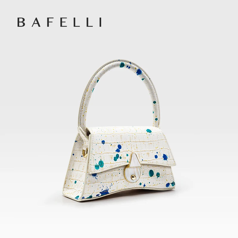 Elegante Damenhandtasche Aus Strukturiertem Leder Für Frauen