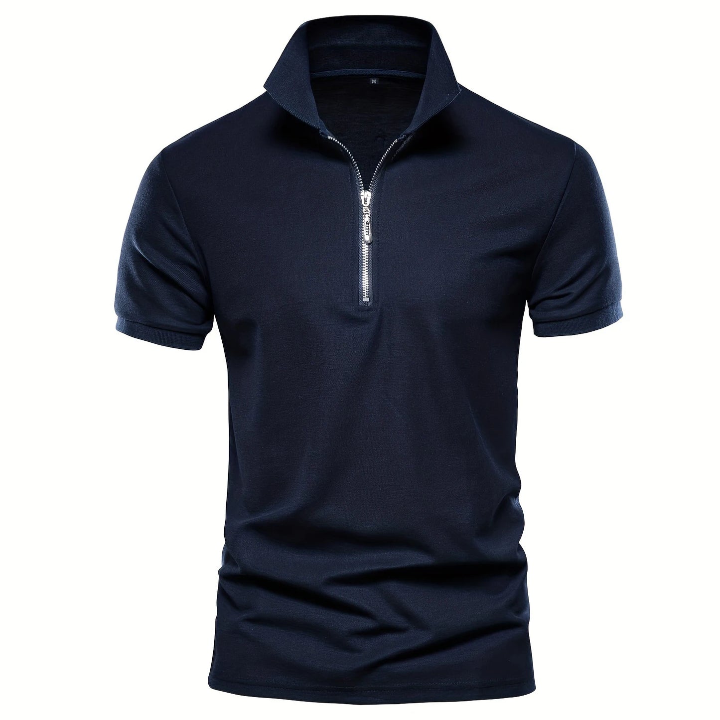 Premium Herren Polo Shirt Feuchteregulierend Mit Giraffenstickerei