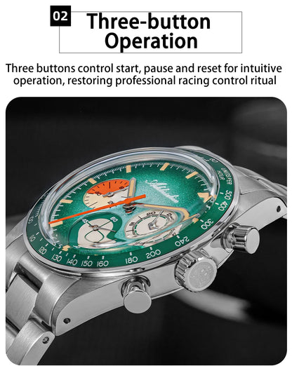 Herren-Chronograph mit OS20-Werk und Retrodesign