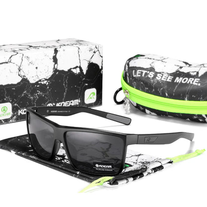 Sonnenbrille Rechteck polarisiert UV400 Beschichtung Herren