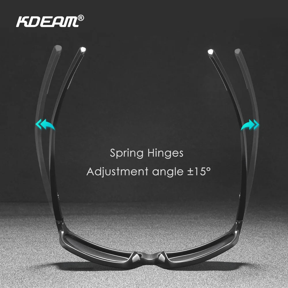 Sonnenbrille Rechteck polarisiert UV400 Beschichtung Herren