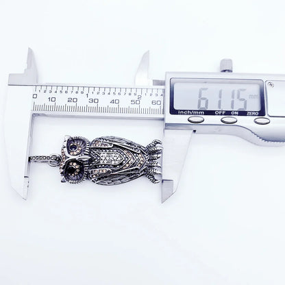 Damen-Charm-Anhänger Eule süß aus Sterlingsilber