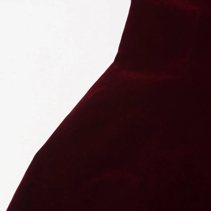 Elegantes Damenkleid mit Rundhalsausschnitt, kurzen Ärmeln und Patchwork-Design mit Quasten und Falten.