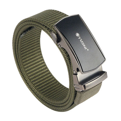 VATLY Casual Tactical Gürtel 3,4 cm 1200D Nylon Automatik-Schnalle Outdoor