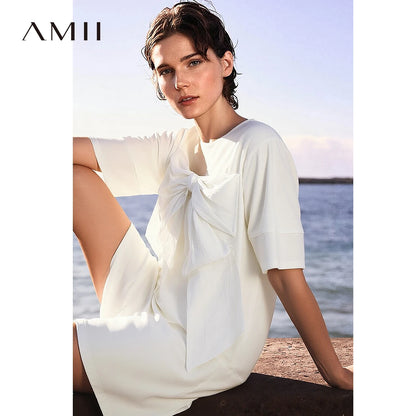 Elegantes Damen Minikleid Mit Strickstretch Für Büro Und Freizeit