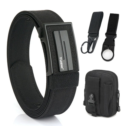 VATLY Dicker Tactical Gürtel Herren Nylon Militär Pistolen-Gürtel Arbeit