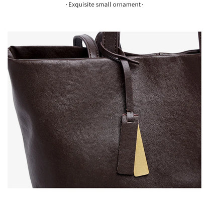 Damen Tote Bag aus Leder New Vintage