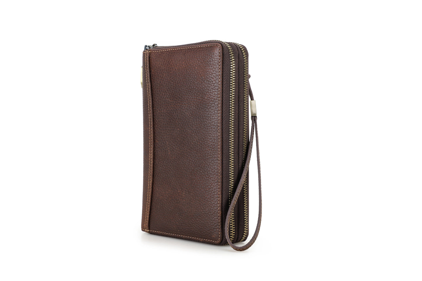Herren Echtleder Geldbörse Vintage Luxus Business Handtasche Clutch Geldclip