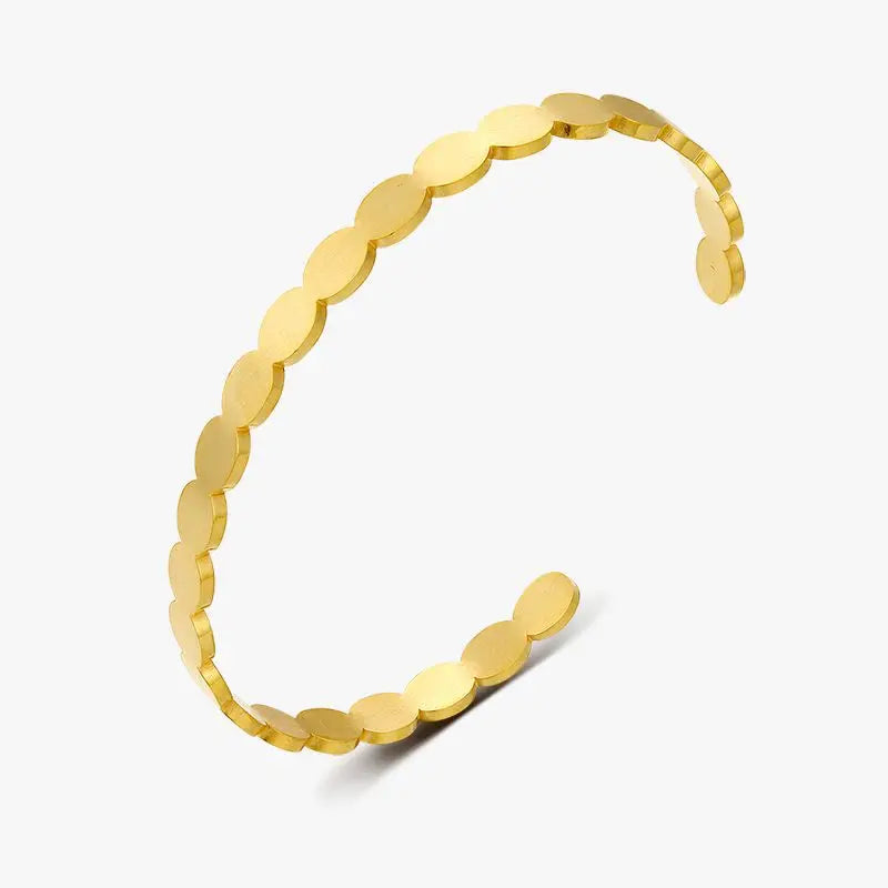 Damen-Armreif Wafer-Design gebrostet