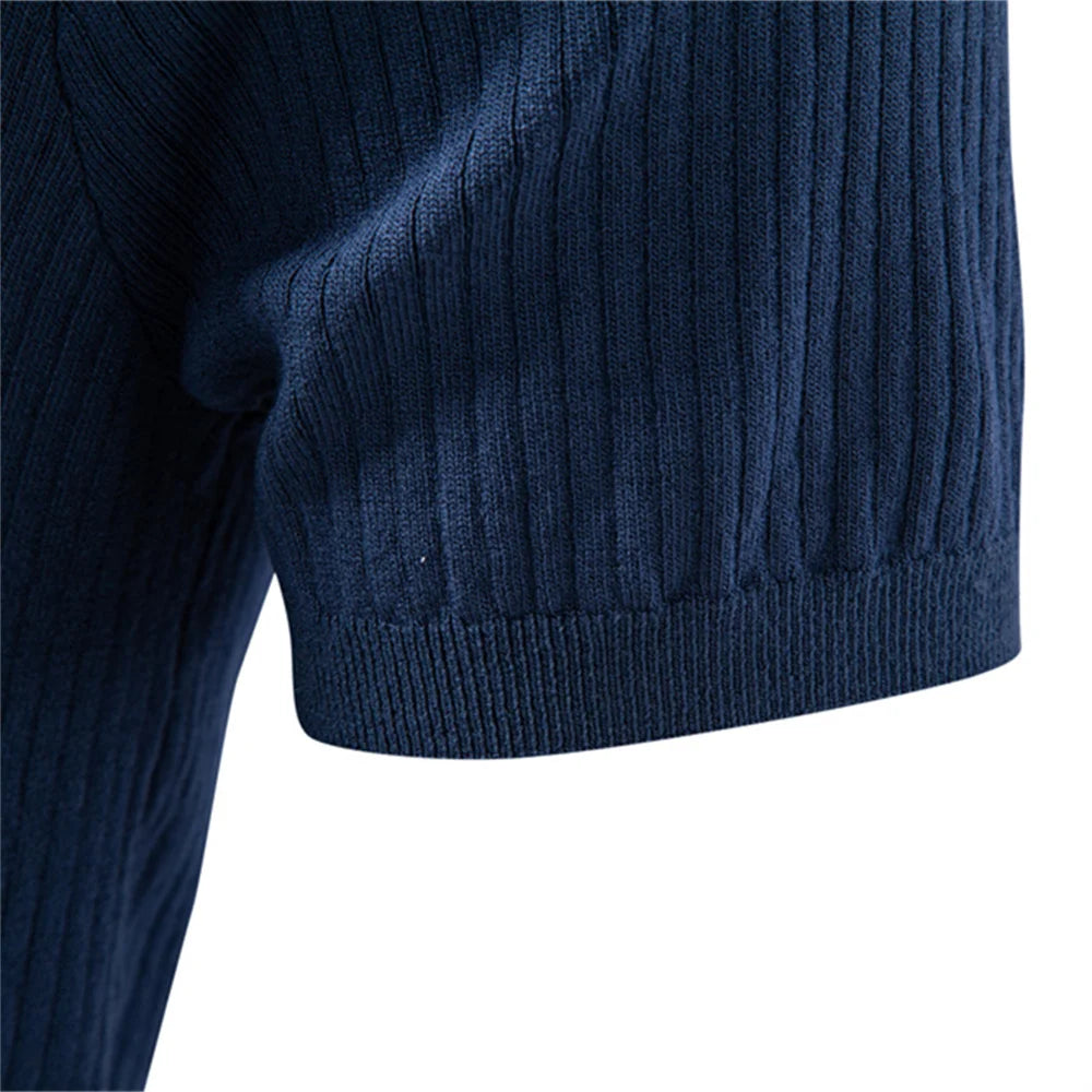 Premium Herren Poloshirt Atmungsaktiv Klassisch Elegant Für Männer
