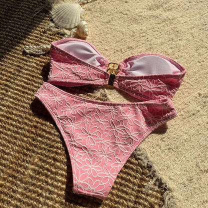 Sexy Push-Up Bikini-Set für Damen – Brasilianischer Stil für Strand und Pool