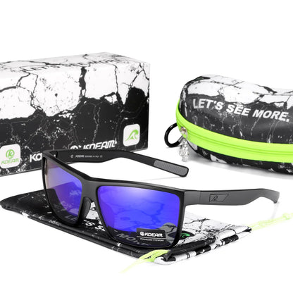 Sonnenbrille Rechteck polarisiert UV400 Beschichtung Herren