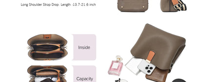 Damen Schulter Tasche im Retro Look