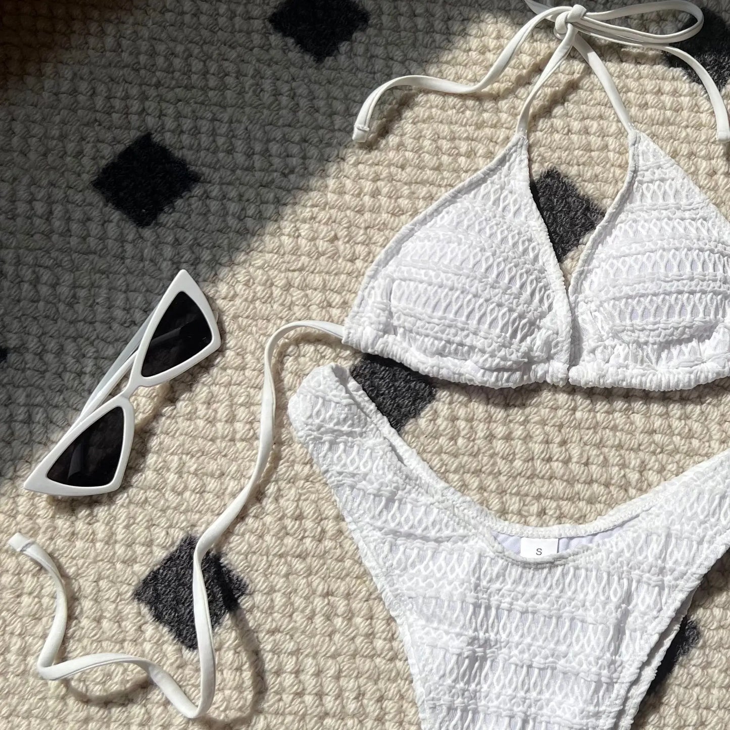 Sexy Push-Up-Bikini-Set für Damen – Brasilianischer Stil für Strand und Pool