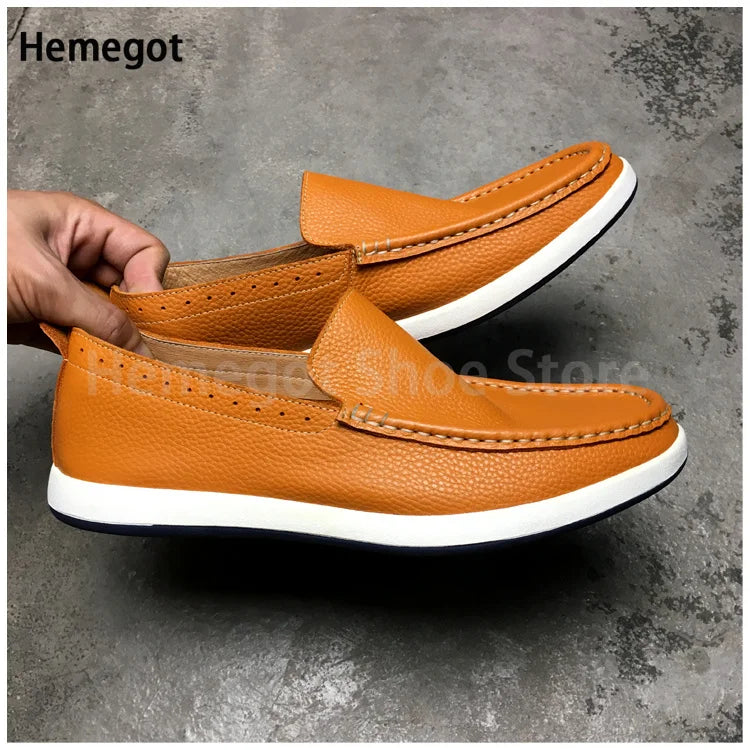 Elegante Herren-Loafer mit dicker Sohle – stilvoll & komfortabel