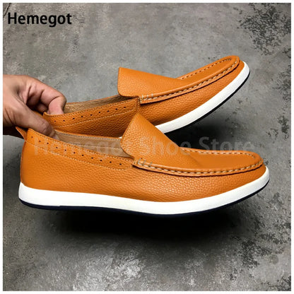 Elegante Herren-Loafer mit dicker Sohle – stilvoll & komfortabel