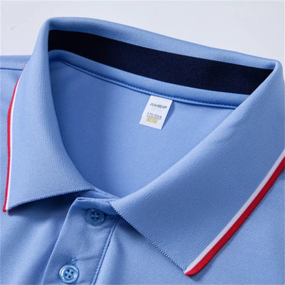Premium Herren Poloshirt Atmungsaktiv Feuchtigkeitsableitend Büroalltag