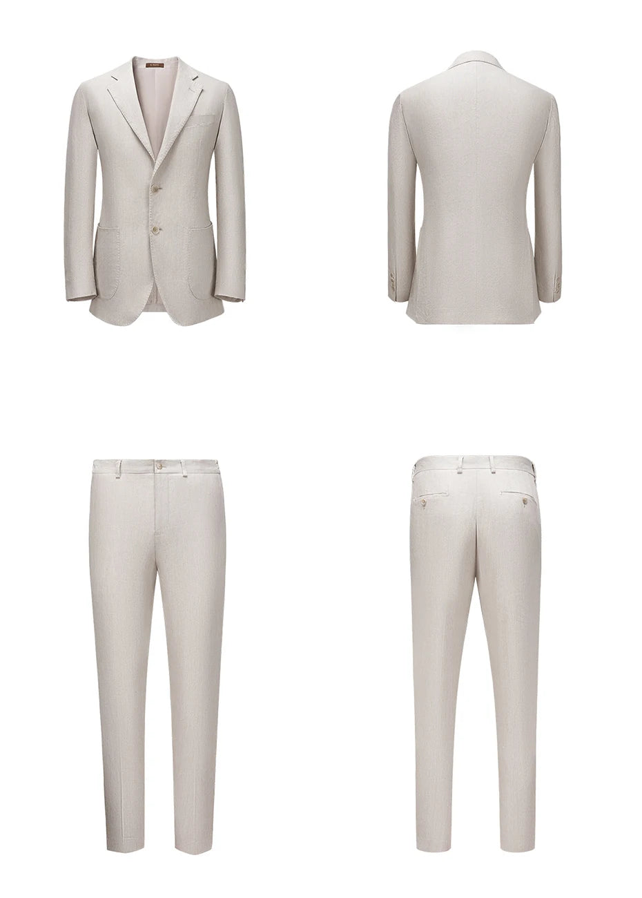 Luxuriöses Herrenanzug-Set in Schwarz – Elegantes Dinner-Outfit für Hochzeiten und Geschäftsanlässe mit Blazer, Weste und Hose