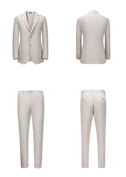 Luxuriöses Herrenanzug-Set in Schwarz – Elegantes Dinner-Outfit für Hochzeiten und Geschäftsanlässe mit Blazer, Weste und Hose