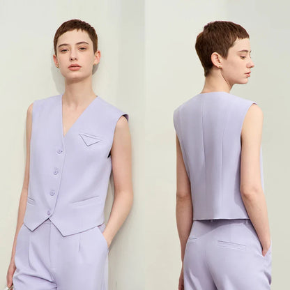 Minimalistische Damenjacke mit Reißverschluss, V-Ausschnitt und Hohldesign – lässige, lockere Passform mit Blumenmuster und überschnittenen Ärmeln