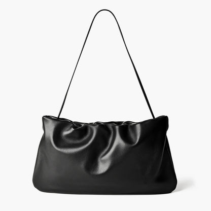 Lammleder-Handtasche | Cloud-Falt-Form, Top-Handle