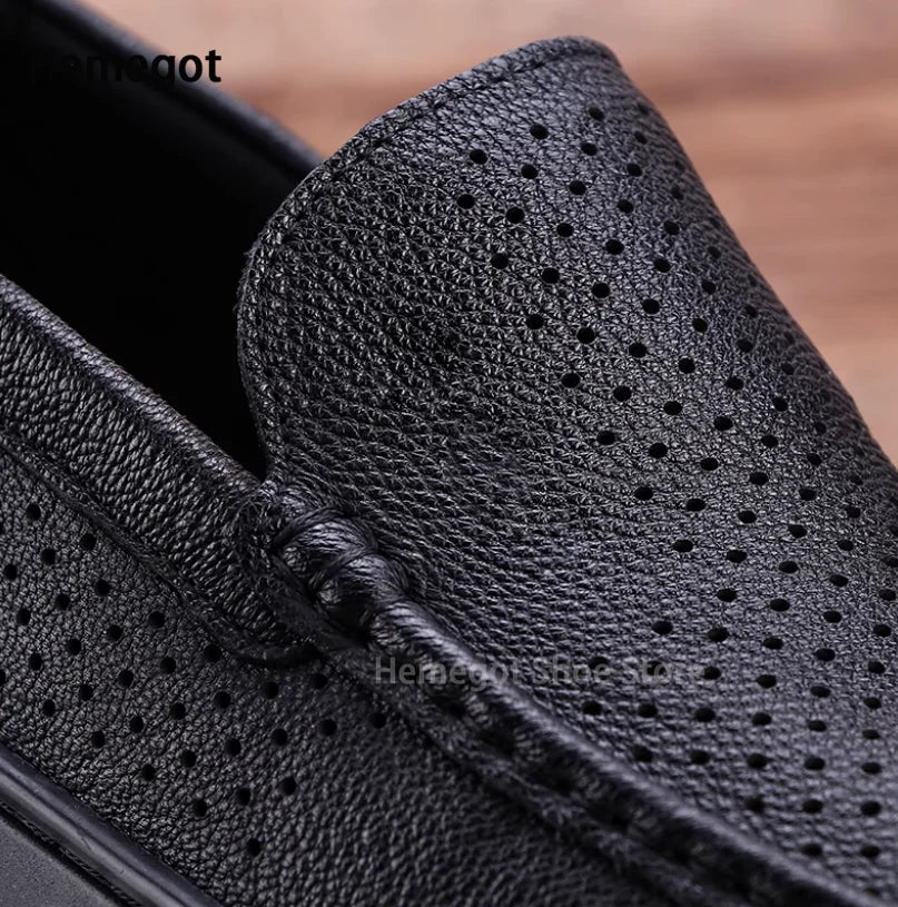 Elegante Herren-Loafer mit dicker Sohle – stilvoll & komfortabel
