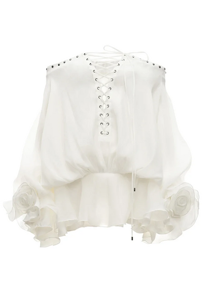 Elegantes Damen-Zweiteiler-Set mit Pailletten, langärmligem Oberteil und hoch taillierter, gerader Hose – schickes Outfit für besondere Anlässe.