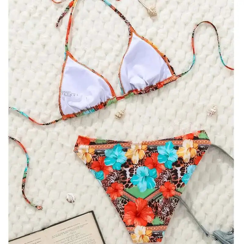 Sexy Bikini-Set für Damen – Brasilianischer Stil, ideal für Strand und Pool