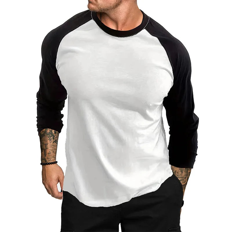 Atmungsaktives Herren-Sportshirt mit V-Ausschnitt und kurzen Ärmeln – ideal für Fitness und Freizeit