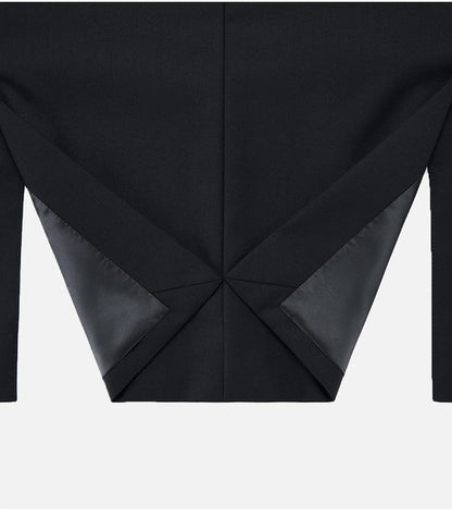Herrenanzug aus 100% Wolle, doppelt geknöpft, in Grau – Slim Fit Sakko, Weste und Hose für Hochzeiten und festliche Anlässe, auch in großen Größen erhältlich.