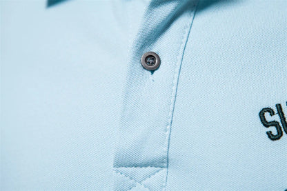 Herren Polo Shirts aus Baumwolle mit hochwertiger Stickerei für den Sommer
