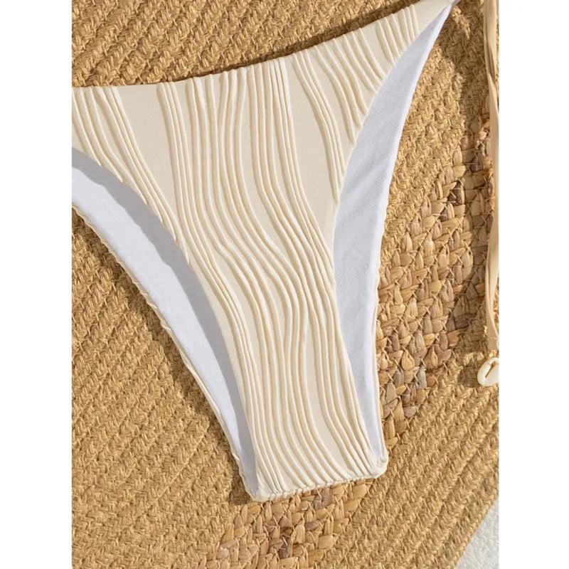 Sexy Bikini-Set für Damen – Brasilianischer Stil, ideal für Strand und Pool