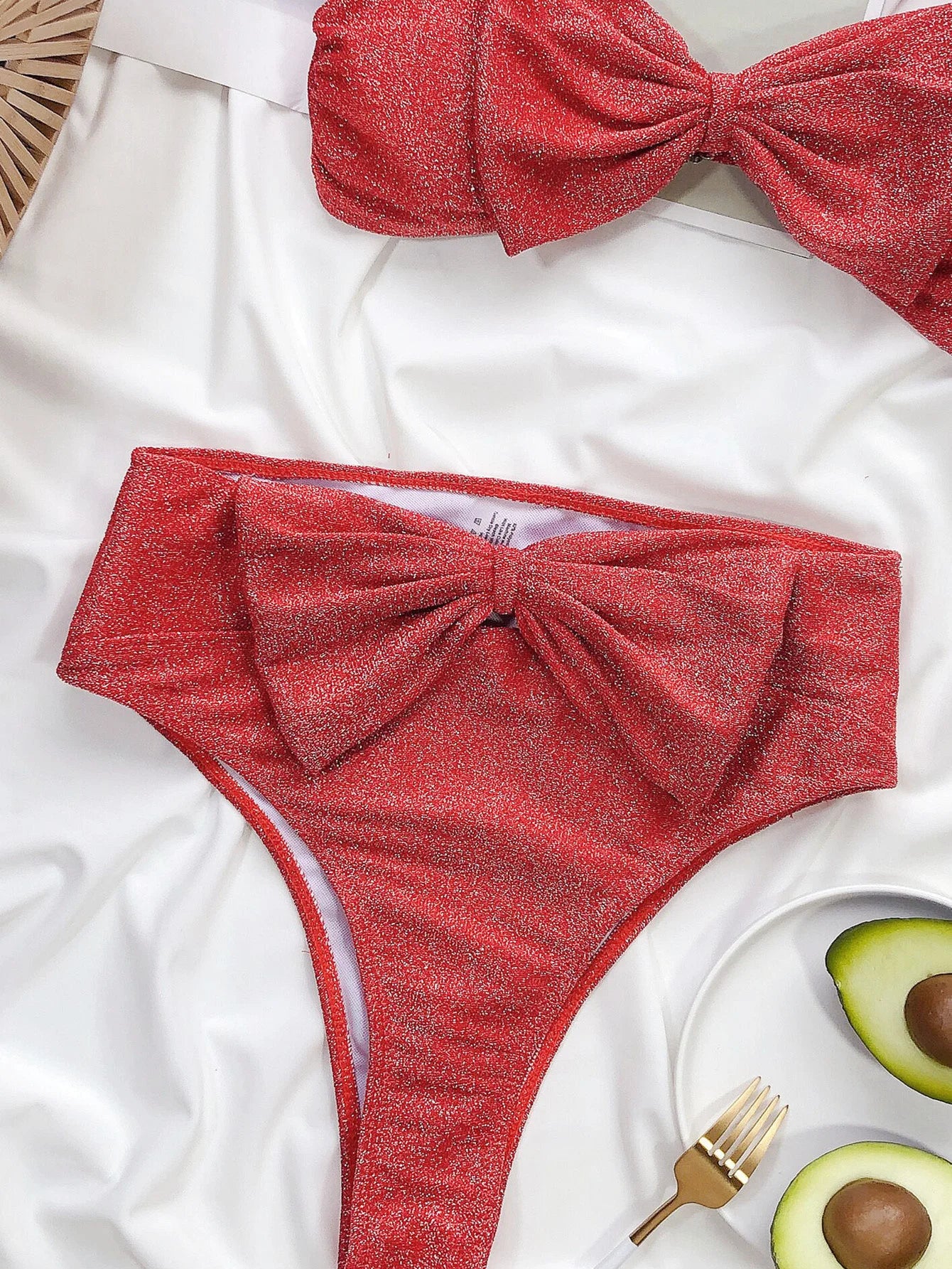 Sexy Bügel-Bikini-Set mit Push-up-Effekt – Brasilianischer Stil für Damen und Mädchen, ideal als Strandbekleidung