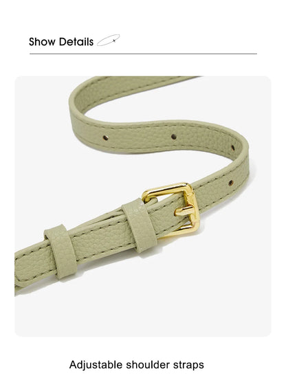 Damen Handtasche aus Split-Leder im Crossbody-Stil Luxus
