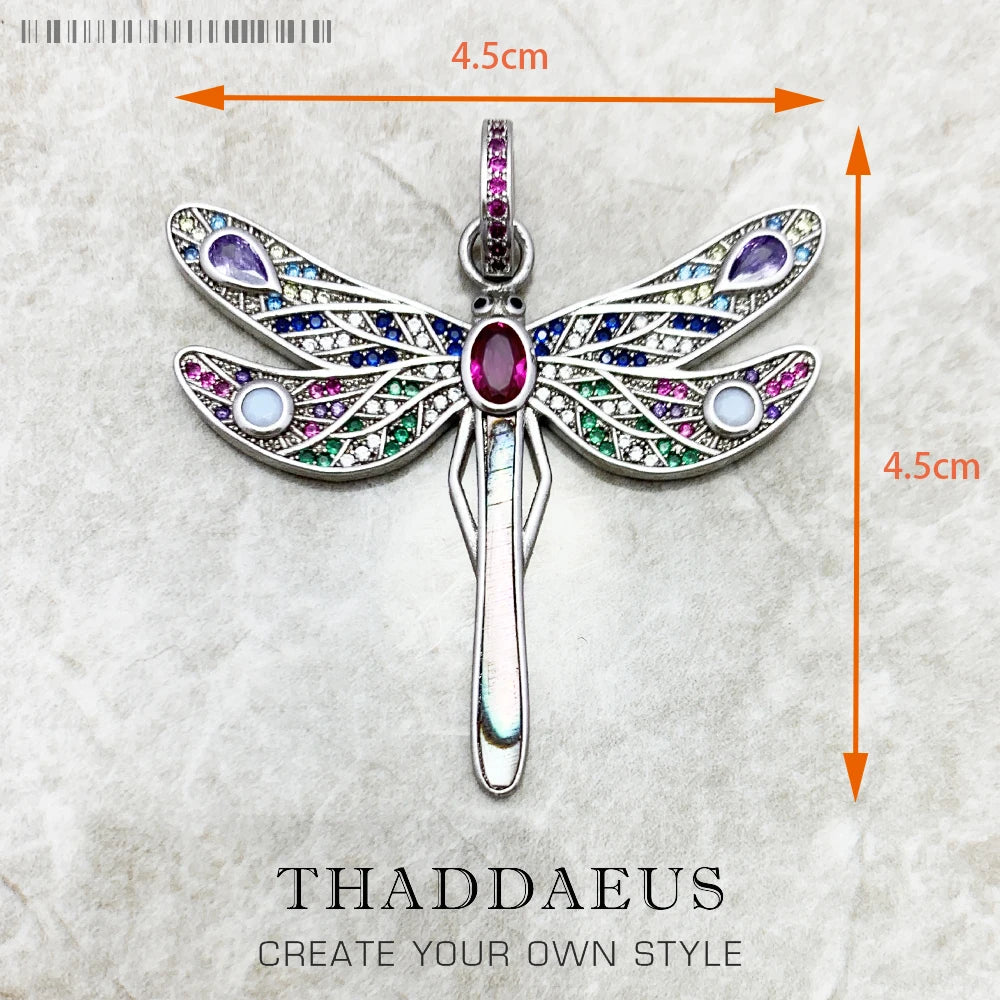 Damen-Charm-Anhänger Amulett magisch Natur Glück aus Sterlingsilber