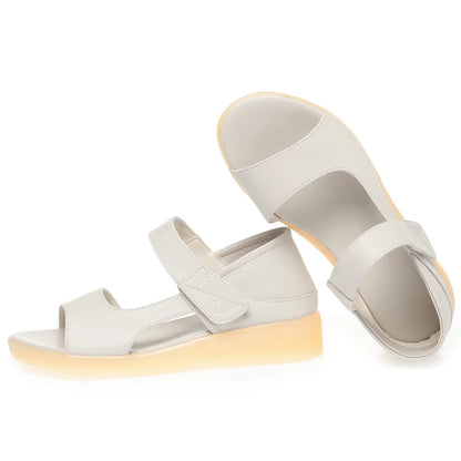 AIYUQI Damen-Sandalen, flach, 2025, neue rutschfeste römische Sandalen, weiblich, Sommer, große Mutter-Schuhe