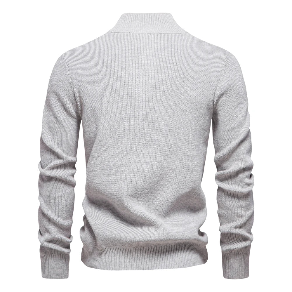 Herren Pullover im lässigen Stil mit Rollkragen für Herbst und Winter
