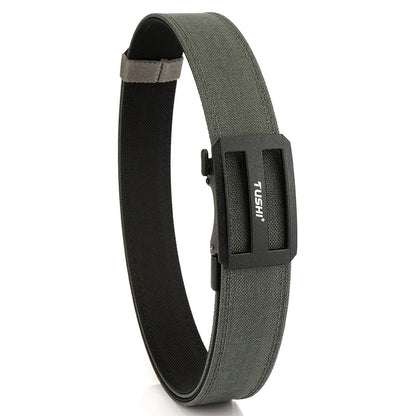 Herren-Taktischer Outdoor-Gürtel aus Nylon mit automatischer Metallschnalle und verstellbarer Länge