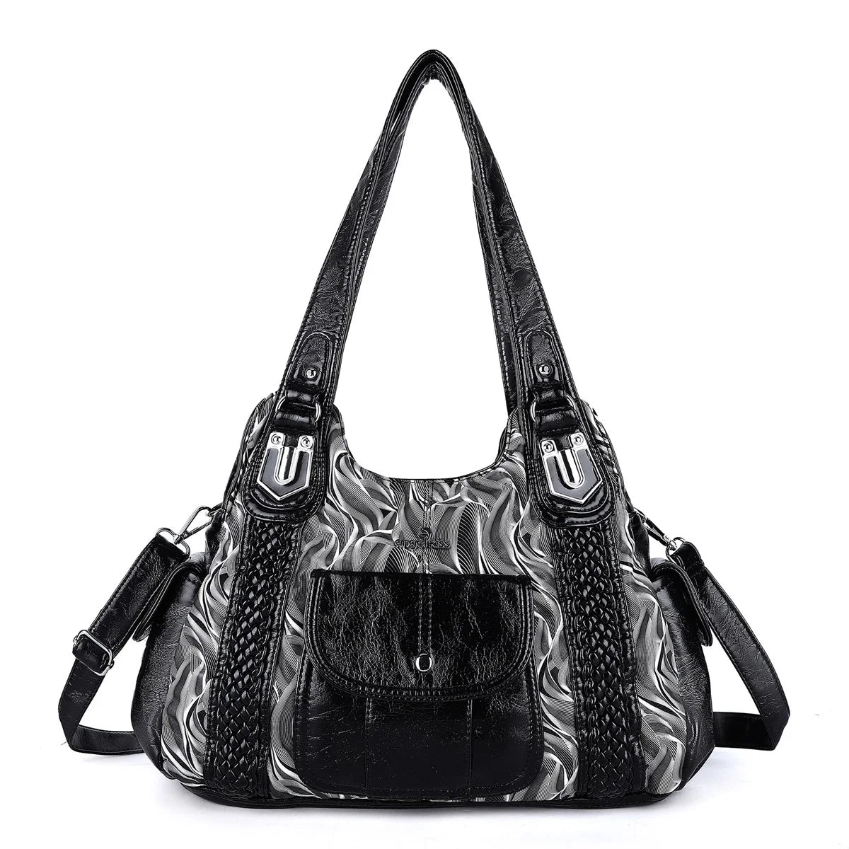 Modische Damen-Handtasche Stilvoll Elegant Vielseitig Kombinierbar Mit Großem Fassungsvermögen