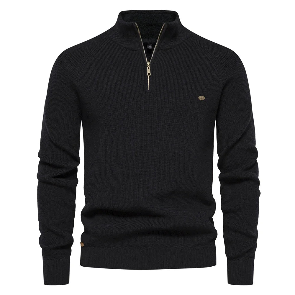 Herren Pullover im lässigen Stil mit Rollkragen für Herbst und Winter